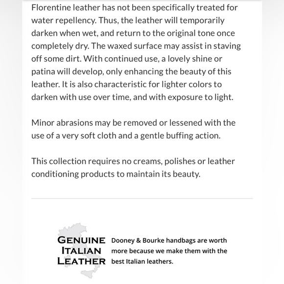 NWT!!! Dooney & Bourke Florentine Satchel - Picture 6 of 7